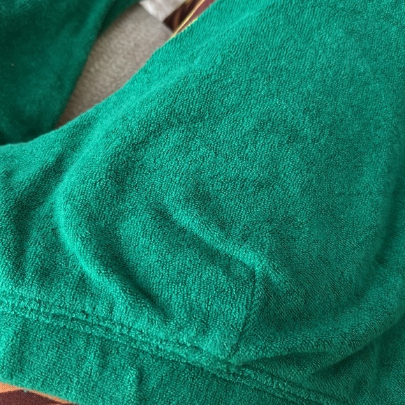 aerie terry sport bra in green - Picture 11 of 11